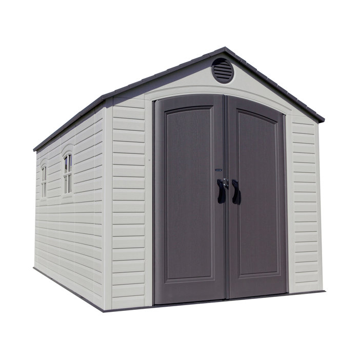 Lifetime 8 ft. W x 15 ft. D Plastic Garden Shed & Reviews | Wayfair.co.uk